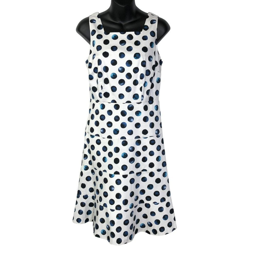 TALBOTS $159 SQUARE NECK‎ DRESS SIZE 2PET NEW WITH TAG